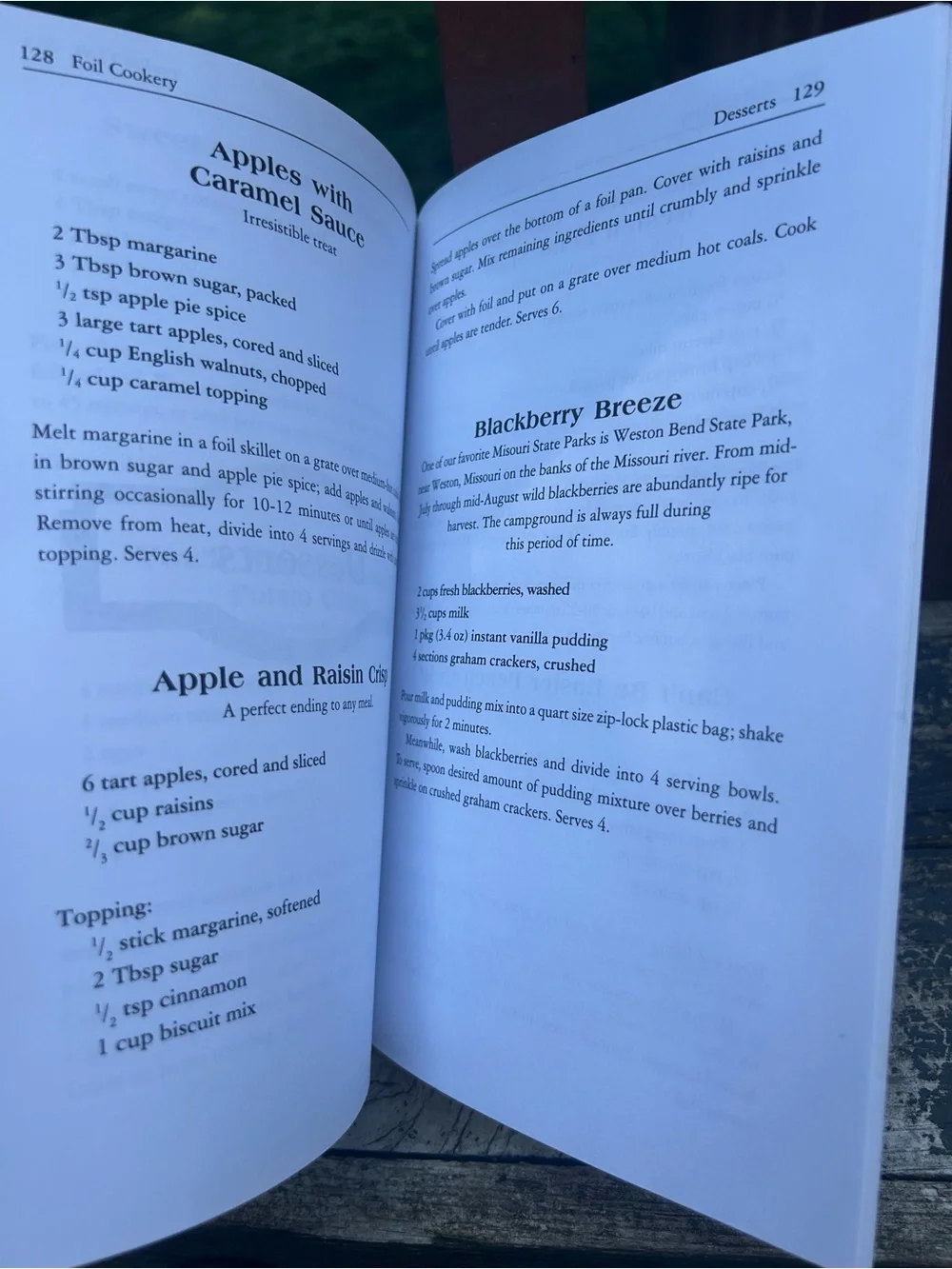FOIL Cookery COOKING w/out pots and pans /184 CAMP TESTED RECIPES